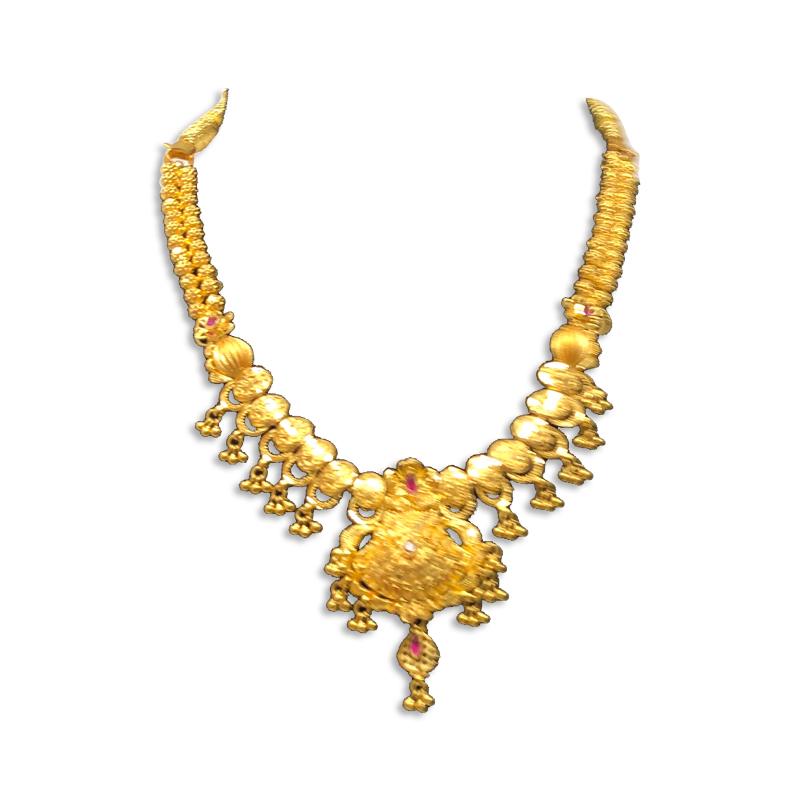 Kalyan hotsell necklace set